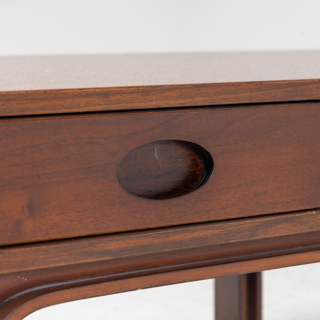 Brown Model 512 Coffee Table with Drawers by Gianfranco Frattini for Bernini, 1960s For Sale - Image 8 of 11