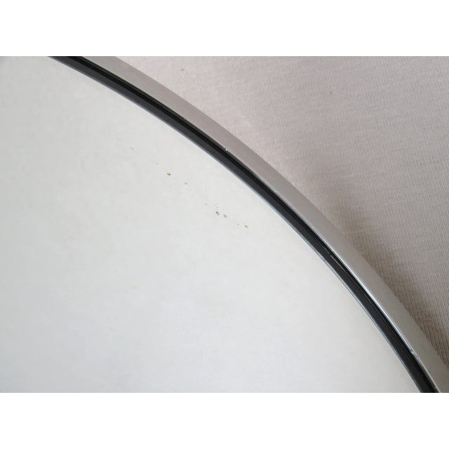 French Art Deco Nickel Le Mirophar Wall Mirrors with Magnifying Element & Light from Brot, Set of 2 For Sale - Image 11 of 18