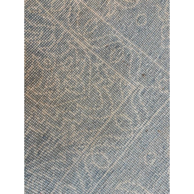 2000 - 2009 Flat Weave Transitional Rug , 8' X 10' For Sale - Image 5 of 6
