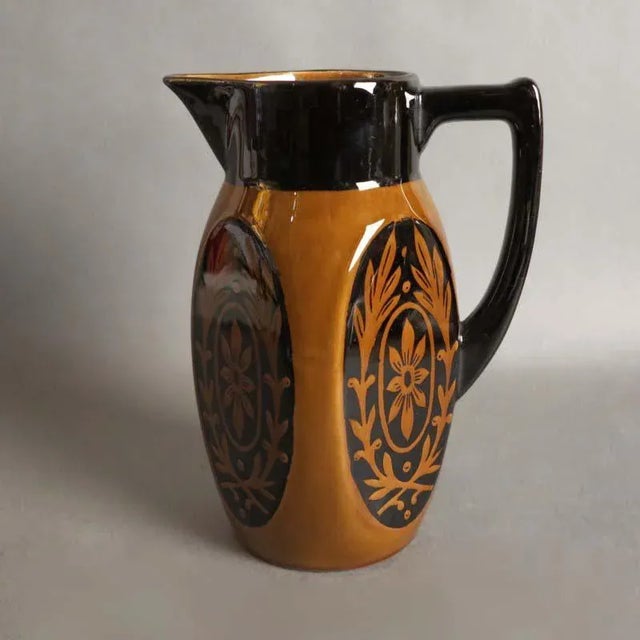 Antique Art Nouveau Ceramic Chocolate Pot For Sale - Image 9 of 9