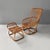 Set of Mid-Century Modern Italian Rattan B4 Armchair and Ottoman from Tito Agnoli, 1950s For Sale - Image 18 of 18
