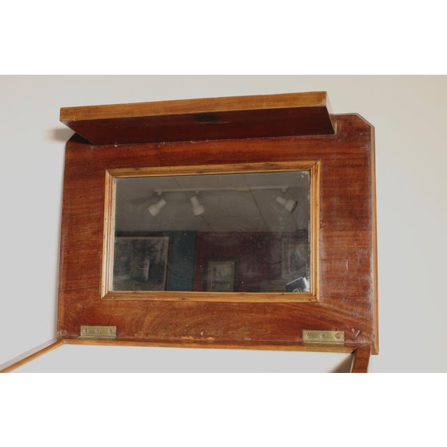 Brown Antique Louis Philippe Style Washstand / Vanity For Sale - Image 8 of 10
