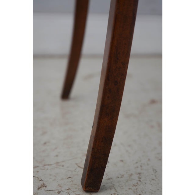 Vintage Art Nouveau 2 Tier Plant Stand Pedestal For Sale - Image 9 of 14