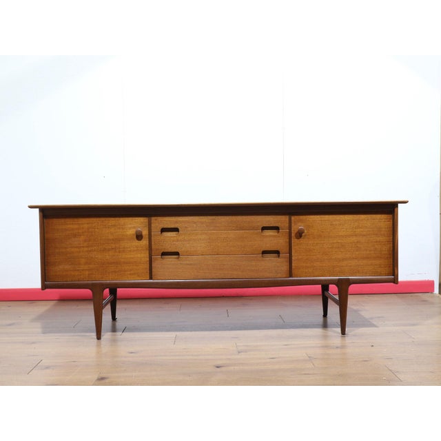Mid Century Modern Teak Afromosia Credenza Sideboard by Younger For Sale - Image 15 of 15