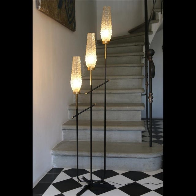 Vintage French Floor Lamp from Arlus, 1950s For Sale - Image 9 of 9