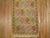 One of a kind small Turkish runner with colorful paisley design in predominant lavender and hot pink accents. 1'9'' x 5'10''