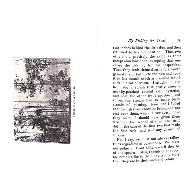 Paper "The Book Trout and the Determined Angler" 1970 Bradford, Charles Barker For Sale - Image 7 of 8