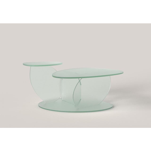 Selva V2 Glass Low Table by Simone Fanciullacci For Sale - Image 6 of 9