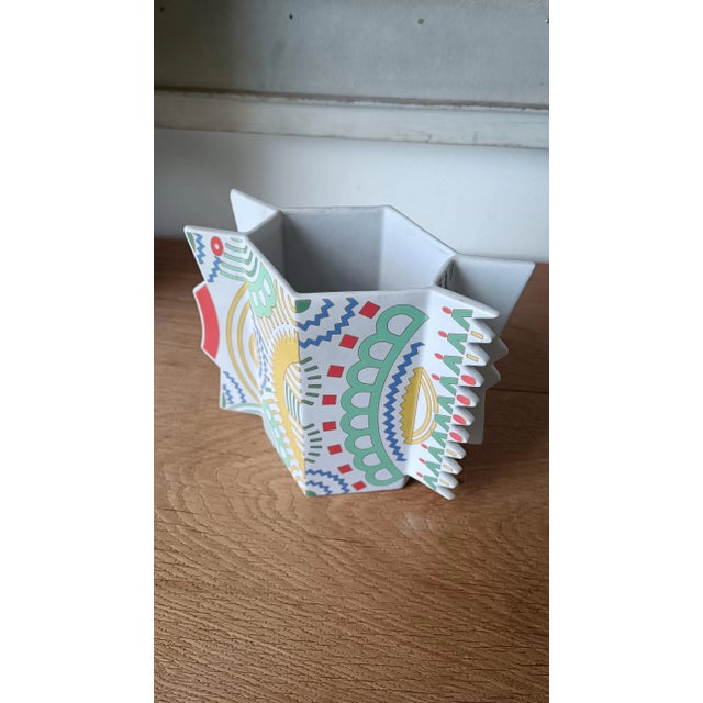 Nemo Ceramic Vase from Rosenthal, 1991 For Sale - Image 3 of 11