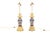 Table Lamps in Porcelain and Gilt Bronze, 1880s, Set of 2 For Sale - Image 3 of 11