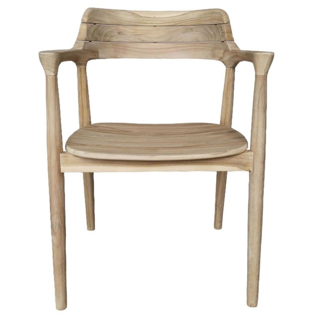 The Dean Wooden Patio Dining Chair offers sustainable style built from reclaimed teak wood, delivering both durability and...