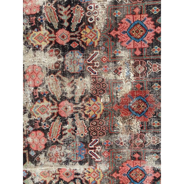 Antique Distressed Kurdish Northwest Rug, 1890s For Sale - Image 6 of 18