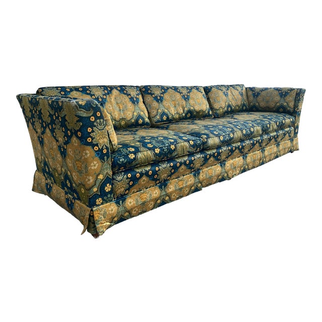 MidCentury Modern Henredon Schoonbeck Chinoiserie 98” Tuxedo Sofa