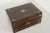 Late 19th Century 19th Century Wood and Brass Inlaid Mother of Pearl Box For Sale - Image 5 of 13
