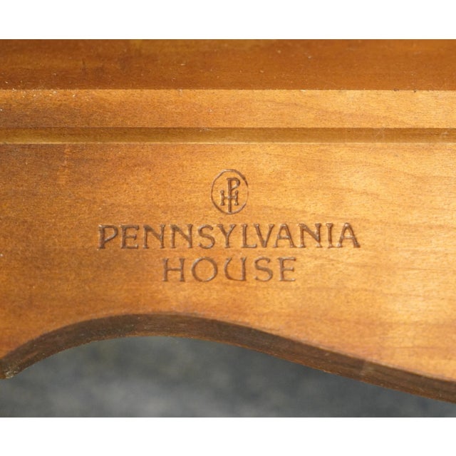 Pennsylvania House Solid Cherry Traditional Style 62" Dining Table 12-3255 For Sale In Kansas City - Image 6 of 8