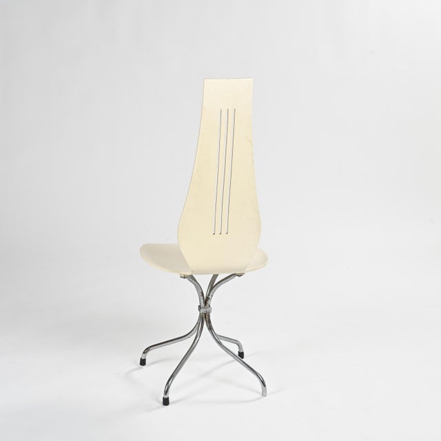 1970s Molded Plywood M352 Lyre Chairs from Theo Häberli, 1968, Set of 2 For Sale - Image 5 of 7