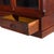 Oversized Antique Victorian 2-Door 2-Drawer Walnut Bookcase C1890 For Sale - Image 13 of 18
