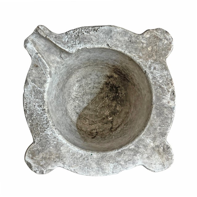 19th Century French Marble Mortar For Sale In Chicago - Image 6 of 8