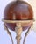 Robert Abbey Vintage Roger Abbey Art Deco Wood Globe & Figural Table Lamp For Sale - Image 4 of 11