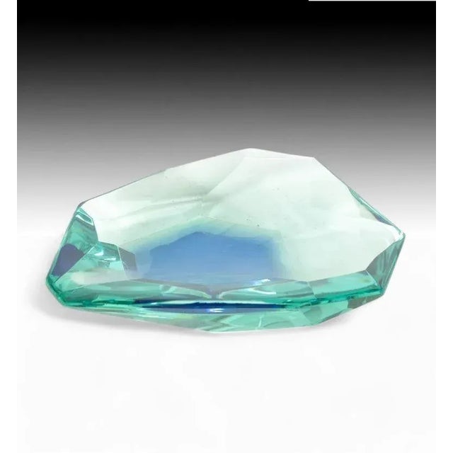 Max Ingrand, Fontana Arte, Mid-Century Modern, Ashtray, Cut Crystal, 1960s Max Ingrand's 1960s cut crystal ashtray,...