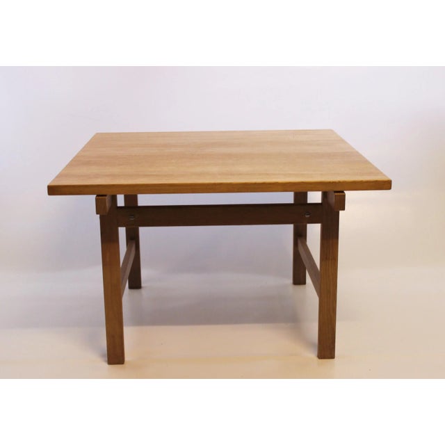 Oak Coffee Table by Hans J. Wegner for PP Møbler, 1960s For Sale - Image 9 of 9