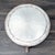 Vintage Silver Antiqued Side Table For Sale - Image 4 of 6