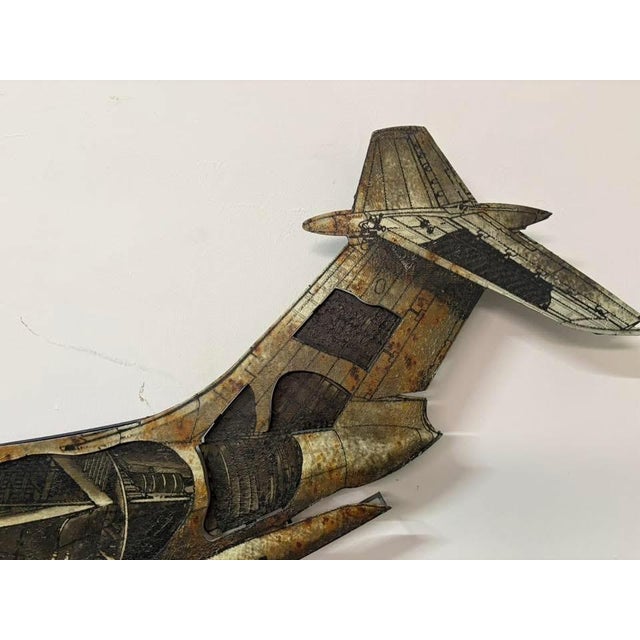 Aeroplane Sculpture, 1970, Metal For Sale - Image 6 of 14