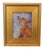 2020s Impressionist Red Fox Oil Painting Including the Antiqued Gold Wood Frame For Sale - Image 5 of 5