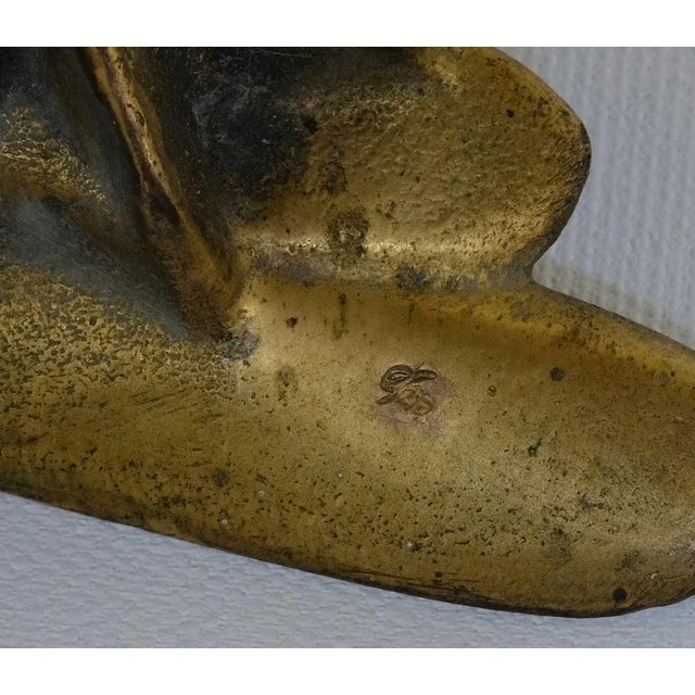 Metal Serafini, Bronze Bees, 1950s, Bronze, Set of 2 For Sale - Image 7 of 10