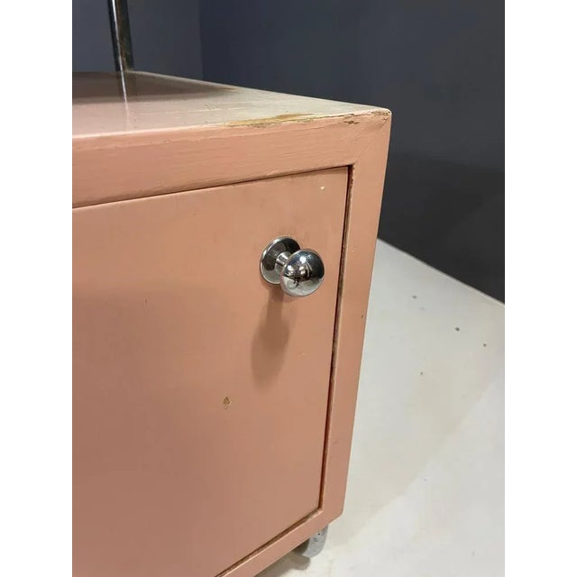 Bauhaus Style Bedside Table by Kovona, 1950s For Sale - Image 10 of 15