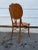 19th Century 19th Century Art Nouveau Style Tiger Oak Bentwood Carved Side Chair For Sale - Image 5 of 11