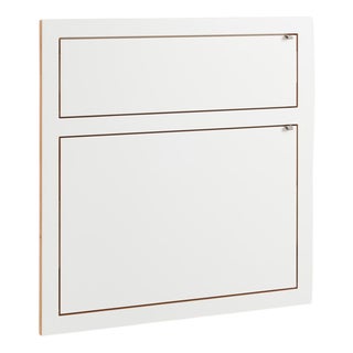80×80-2 Wall Desk with Shelf from Ambivalenz For Sale