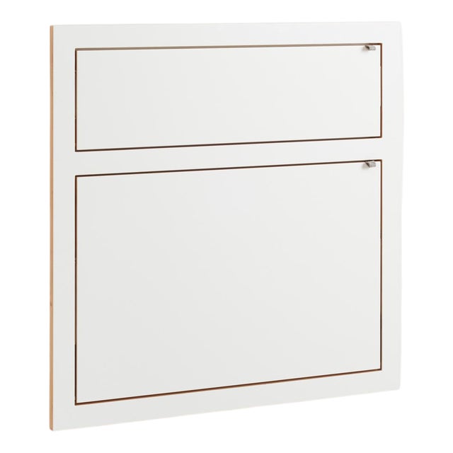 80×80-2 Wall Desk with Shelf from Ambivalenz For Sale