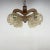 1970s Wood & Glass Ceiling Lamp, Czechoslovakia, 1970s For Sale - Image 5 of 10