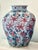 1980s Hand Painted Pair of Chinese Vases For Sale - Image 5 of 11