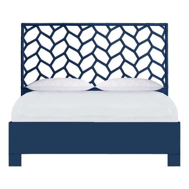 Silas Standard Bed King - Navy For Sale