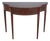 Baker Historic Charleston Mahogany Demi Lune Console For Sale