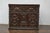 17th Century Spanish Renaissance 1680s Walnut Spice Cabinet with Foliage Carved Décor For Sale - Image 5 of 12