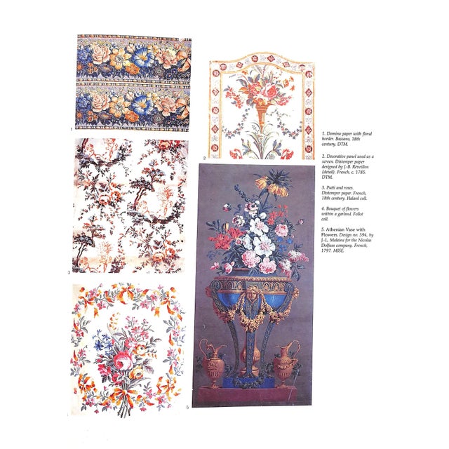 "Wallpaper: A History" 1982 Teynac, Francoise, Nolot, Pierre , Vivien, Jean-Denis For Sale - Image 14 of 15