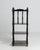 Napoleon III Black Patinated Etagere France 19th Century For Sale - Image 4 of 8