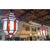 Art Deco style white milk and red glass chandelier, pendant or lantern, a pair A gorgeous handcrafted, having individual...