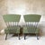 1960s Vintage Lounge Chairs in Metal and Green Faux Leather, 1960s, Set of 2 For Sale - Image 5 of 15