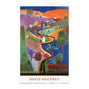David Hockney Nichols Canyon Poster