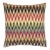 Zigzag Summer Woven Cushion With Feather Filler - 42x42cm (17"x17") For Sale
