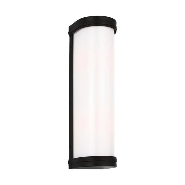 2020s Alexa Hampton by Visual Comfort Studio Ifran Medium Vanity, Aged Iron For Sale - Image 5 of 6