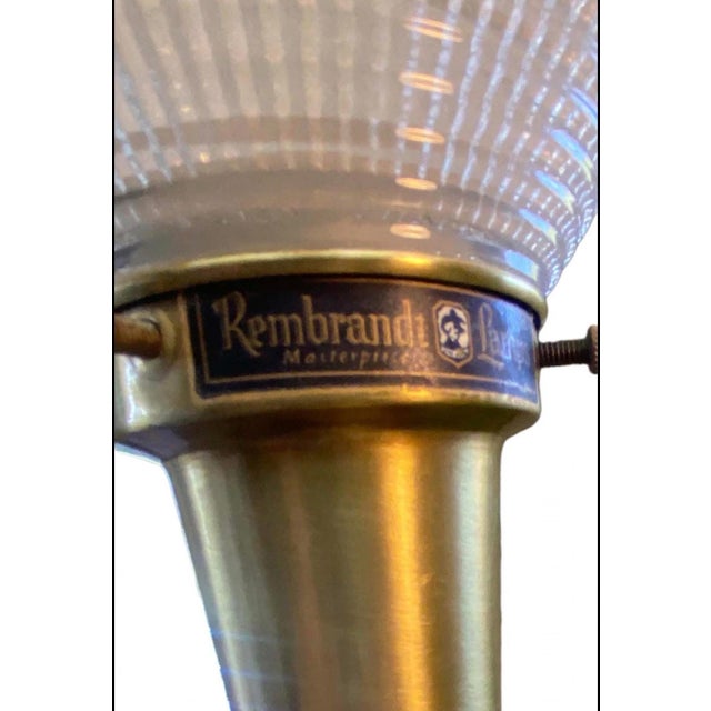Vintage Mid Century Modern Rembrandt Table Lamps - Pair For Sale - Image 9 of 12