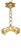 Art Nouveau Lamp in Brass and Glass, 1890s For Sale