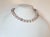 Natural Cherry Blossom Agate Knotted Beaded Necklace For Sale In Cleveland - Image 6 of 9