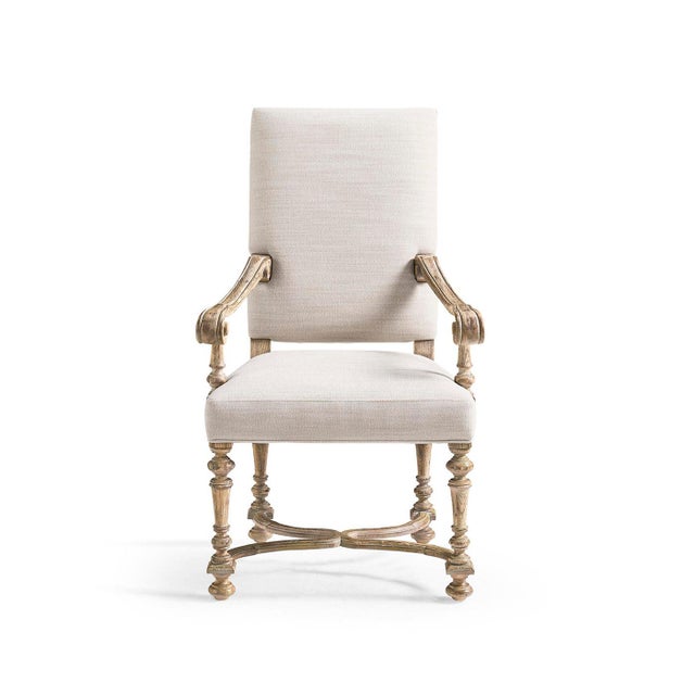 2020s Early English Upholstered Armchair For Sale - Image 5 of 11