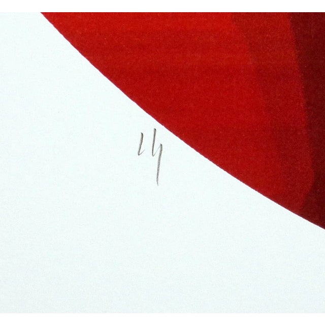 1970s Kristen Gipson Untitled Vintage Abstract Monotype Art Print C. 1978 For Sale - Image 5 of 5